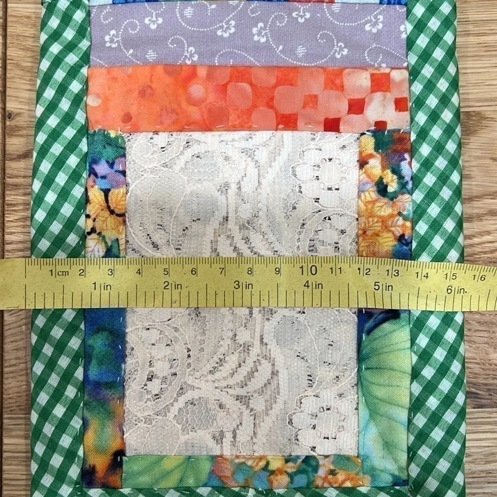 𝅺HANDMADE Mixed Pattern Bag - Picture 8 of 9